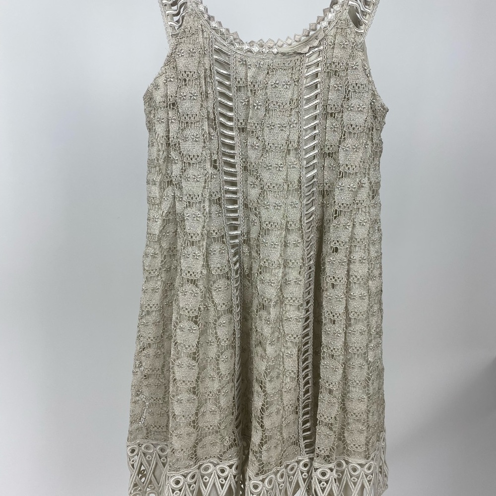 Issey Miyake Tsumori Chisato Womens Skulls 💀 Lace Dress